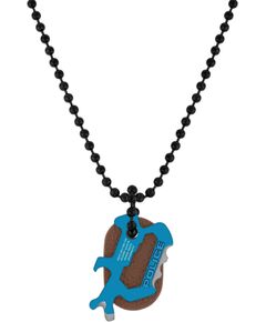 NECKLACE POLICE MAN PJ26566PSBL02 (50+20CM ) Bižutērija