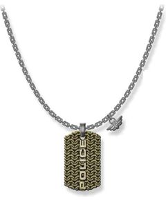 NECKLACE POLICE MAN PJ26565PSQG03 (70CM ) Bižutērija