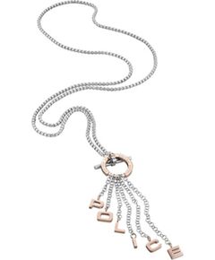 NECKLACE POLICE WOMEN PJ25596PSSRG0 (50CM ) Bižutērija