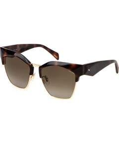 SUNGLASSES POLICE WOMEN SPLN59-5601AY (Lens/Bridge/Temple) 56/16/140 mm) Saules Brilles