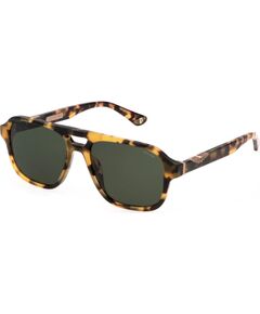 SUNGLASSES POLICE MAN SPLL83-56AGGY (Lens/Bridge/Temple) 56/17/145 mm) Солнцезащитные очки