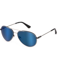 SUNGLASSES POLICE MAN SPLL11-62K07B (Lens/Bridge/Temple) 62/15/145 mm) Солнцезащитные очки