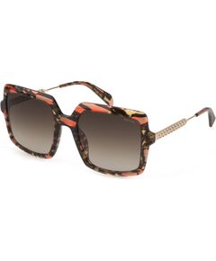 SUNGLASSES POLICE WOMEN SPLG20-5409YB (Lens/Bridge/Temple) 54/20/135 mm) Saules Brilles