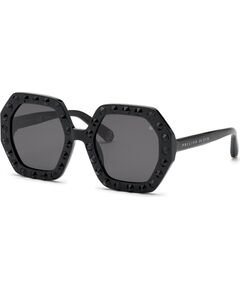 SUNGLASSES PHILIPP PLEIN WOMEN SPP039S53700Y (Lens/Bridge/Temple) 53/23/140 mm) Saules Brilles