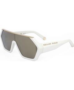SUNGLASSES PHILIPP PLEIN WOMEN SPP047-3GFG (Lens/Bridge/Temple) 99/00/145 mm) Saules Brilles