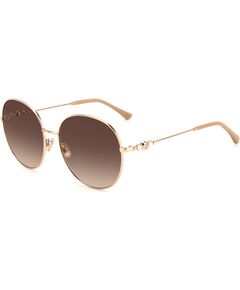 SUNGLASSES JIMMY CHOO WOMEN BIRDIESBKUHA (Lens/Bridge/Temple) 60/18/145 mm) Солнцезащитные очки