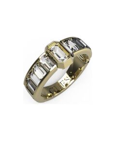 RING GUESS WOMEN JUBR04254JWYG (52 ) Bižutērija