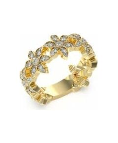 RING GUESS WOMEN JUBR04148JWYG (54 ) Bižutērija