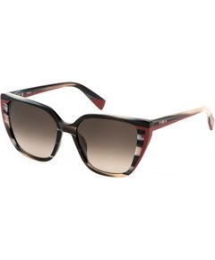 SUNGLASSES FURLA WOMEN SFU782-5505GZ (Lens/Bridge/Temple) 55/16/140 mm) Saules Brilles