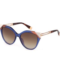SUNGLASSES FURLA WOMEN SFU683-5506NA (Lens/Bridge/Temple) 55/16/135 mm) Saules Brilles