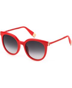SUNGLASSES FURLA WOMEN SFU625-5205GQ (Lens/Bridge/Temple) 52/20/140 mm) Saules Brilles