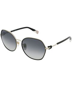 SUNGLASSES FURLA WOMEN SFU459-590301 (Lens/Bridge/Temple) 59/17/140 mm) Saules Brilles