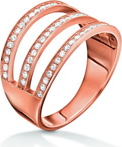 RING FOLLI FOLLIE WOMAN 3R15S091RC-52 (52 ) Bižutērija