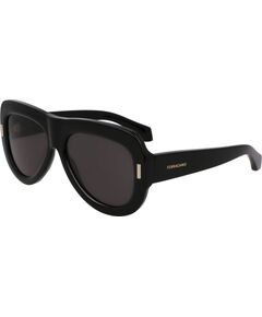 SUNGLASSES FERRAGAMO WOMEN SF2029SE-001 (Lens/Bridge/Temple) 57/17/145 mm) Saules Brilles