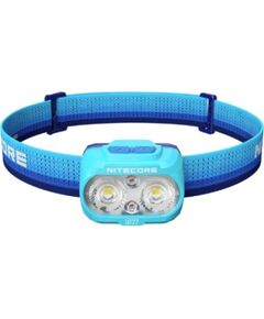 Nitecore UT27 MB trail-running headlamp – 800 lumens, multiple color temperatures + strong red light, USB-C rechargeable, dual hybrid power, lightweight 74 g Apgaismes ierīces