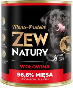 Almo Nature Wołowina Puszka 800g Zew Natury MONO-PROTEIN Uzkodas sunim
