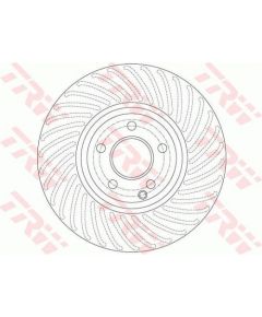 TRW Bremžu disks DF6195S