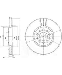 Delphi Bremžu disks BG3035