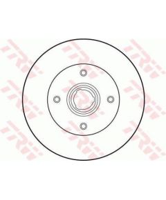 TRW Bremžu disks DF1529