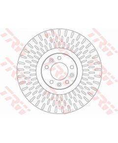 TRW Bremžu disks DF6427S