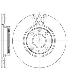 Remsa Bremžu disks 6443.10