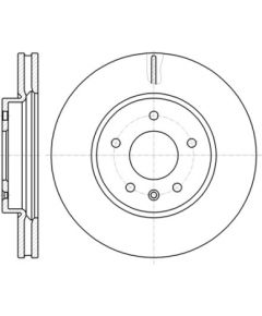 Remsa Bremžu disks 61183.10