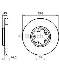 Bosch Bremžu disks 0 986 478 299