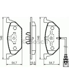 Bosch Bremžu kluči 0 986 494 524