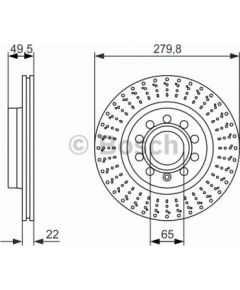 Bosch Bremžu disks 0 986 479 940