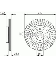 Bosch Bremžu disks 0 986 479 932