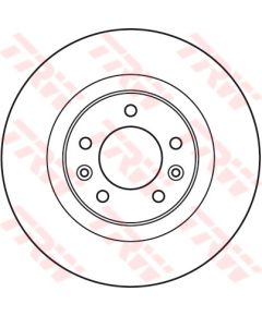 TRW Bremžu disks DF4945