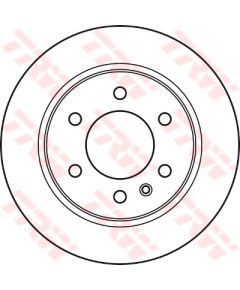 TRW Bremžu disks DF4823S