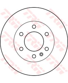 TRW Bremžu disks DF4822S