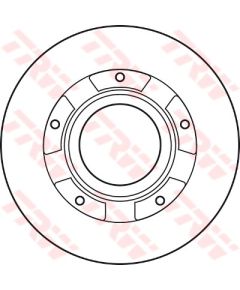 TRW Bremžu disks DF4821S