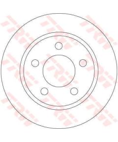 TRW Bremžu disks DF4419
