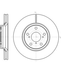 Remsa Bremžu disks 61121.10