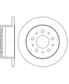 Remsa Bremžu disks 61055.00
