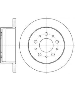 Remsa Bremžu disks 61055.00