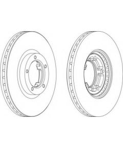 Bremžu disks AD672624