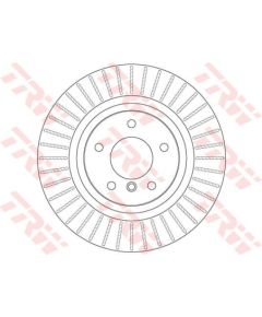 TRW Bremžu disks DF6352S