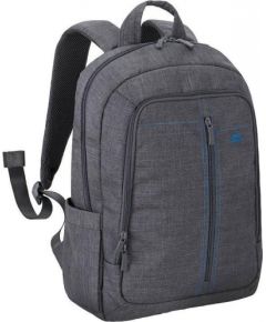 NB BACKPACK CANVAS 15.6"/7560 GREY RIVACASE