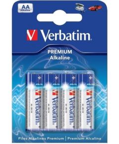 Verbatim ALKALINE BATTERY AA 4PACK