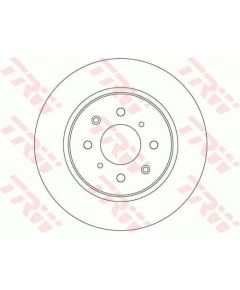 TRW Bremžu disks DF6318