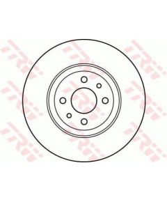 TRW Bremžu disks DF2566