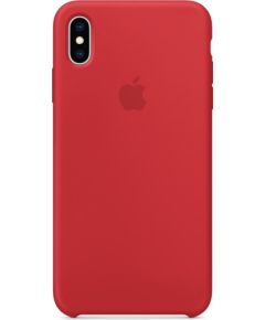 Apple iPhone XS Max Silicone Cover (PRODUCT)RED