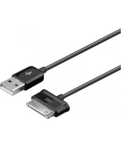 Techly USB 2.0 cable for Samsung Galaxy Tab, black, 1,2m