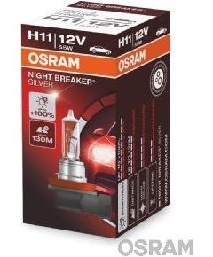 Osram H11 spuldze Night Breaker Silver 64211NBS