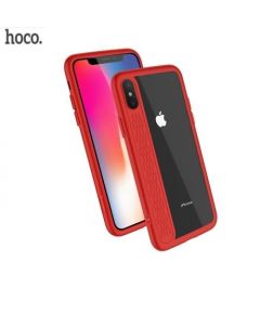 Hoco Premium Star Shadow Back Case Силиконовый чехол для Apple iPhone X Kрасный