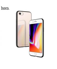 Hoco Premium Vitreous Shadow Back Case Силиконовый чехол для Apple iPhone X Розовое 3олото
