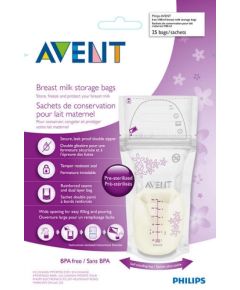 Philips AVENT SCF 603/25 piena uzglabāšanas maisiņi 180ml / 25 gab